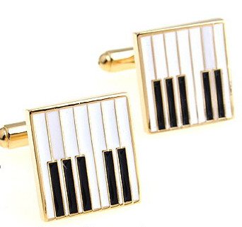 Piano Key Cufflinks cufflink - Sophisticated Gentlemen
