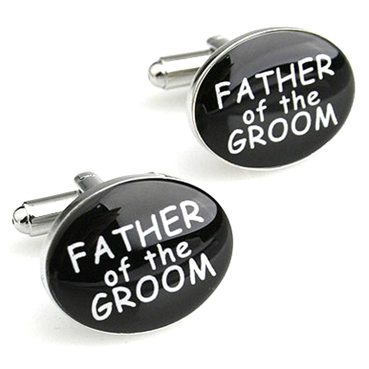 Wedding Series Father Of The Groom Cufflinks cufflink - Sophisticated Gentlemen