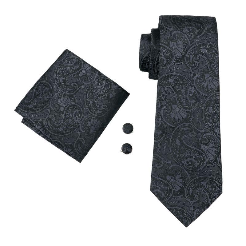 Moon of Mars Tie, Pocket Square and Cufflinks tie sets - Sophisticated Gentlemen