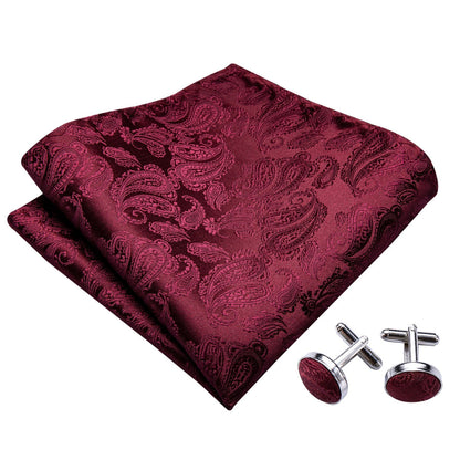 Bloody Mary Bow Tie, Pocket Square and Cufflinks bow tie    - Sophisticated Gentlemen