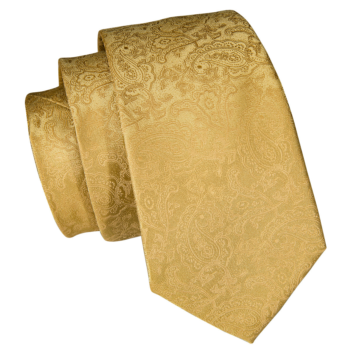 History Of Gold Tie, Pocket Square and Cufflinks tie sets - Sophisticated Gentlemen