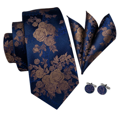 Rosa Damascena Premium Tie Set Tie sets    - Sophisticated Gentlemen
