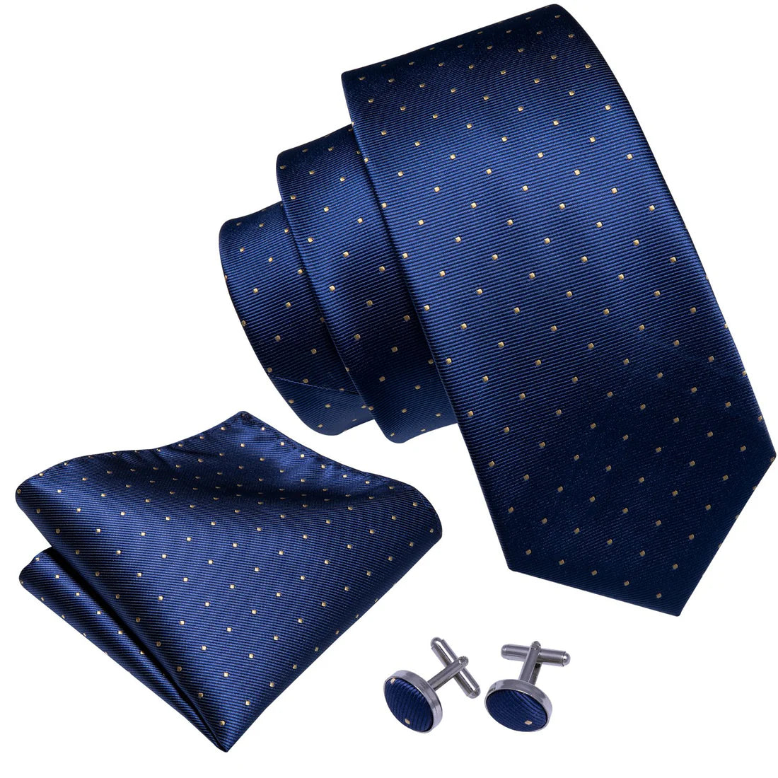 The Cyrenes Tie, Pocket Square and Cufflinks tie sets - Sophisticated Gentlemen