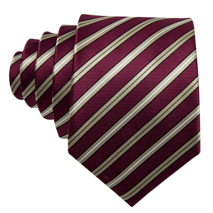 Vineyards Tie, Pocket Square and Cufflinks tie sets - Sophisticated Gentlemen