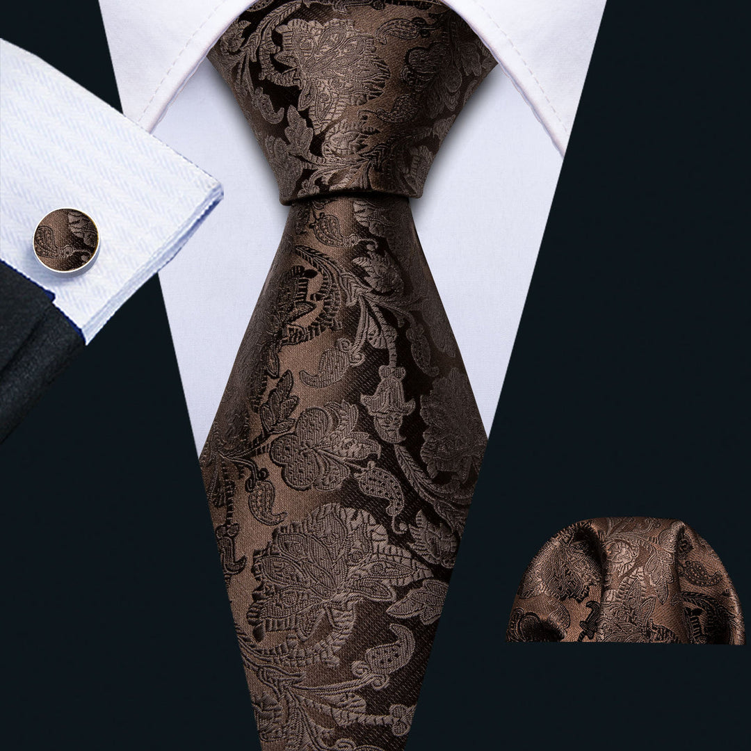 Hot Chocolate Premium Tie Set tie set    - Sophisticated Gentlemen