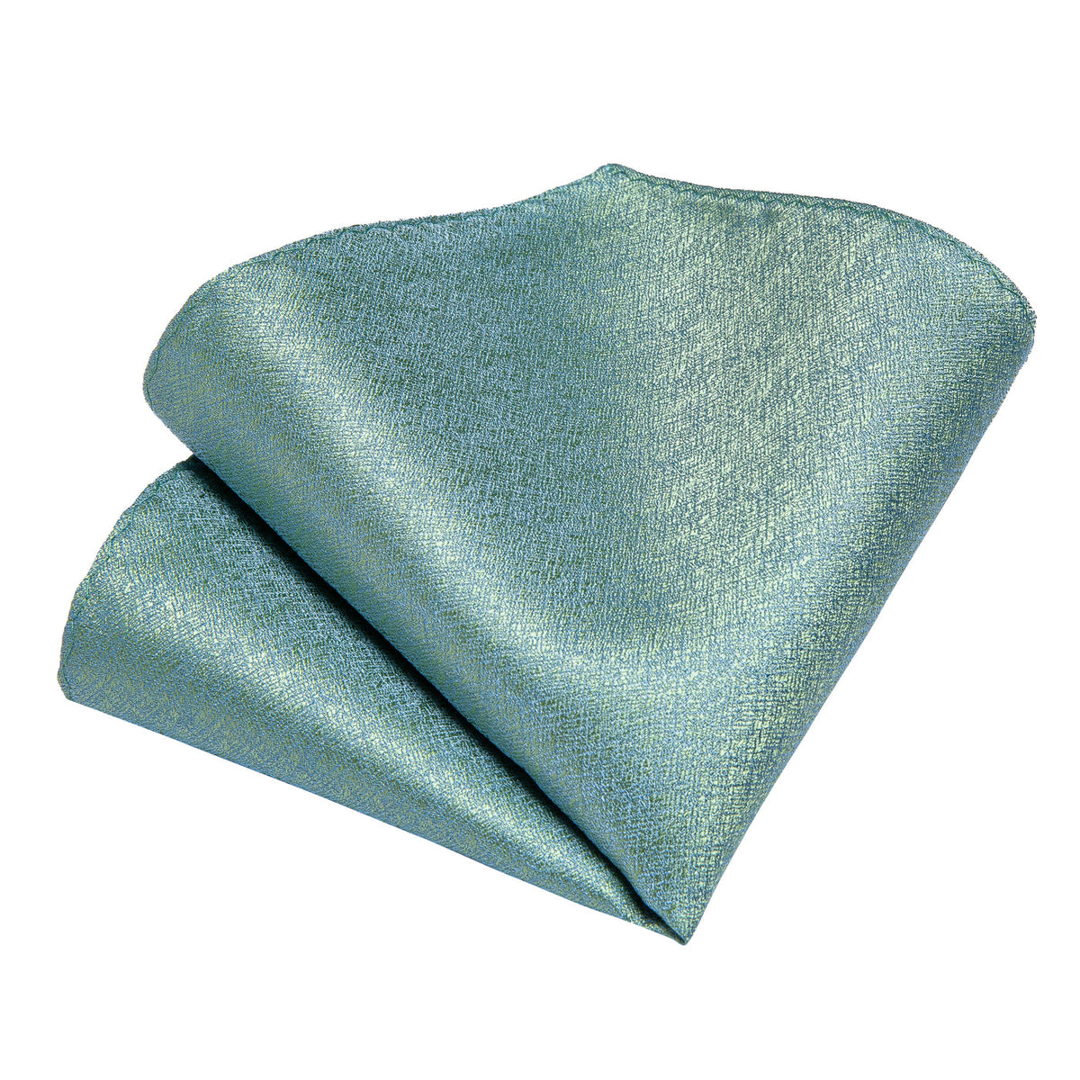 Light Green Silk Tie, Pocket Square and Cufflinks Set tie set - Sophisticated Gentlemen