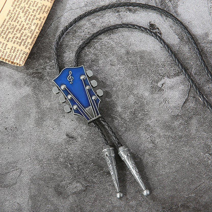 Fashion Guitar Bolo Tie with Musical Flair bolo tie    - Sophisticated Gentlemen