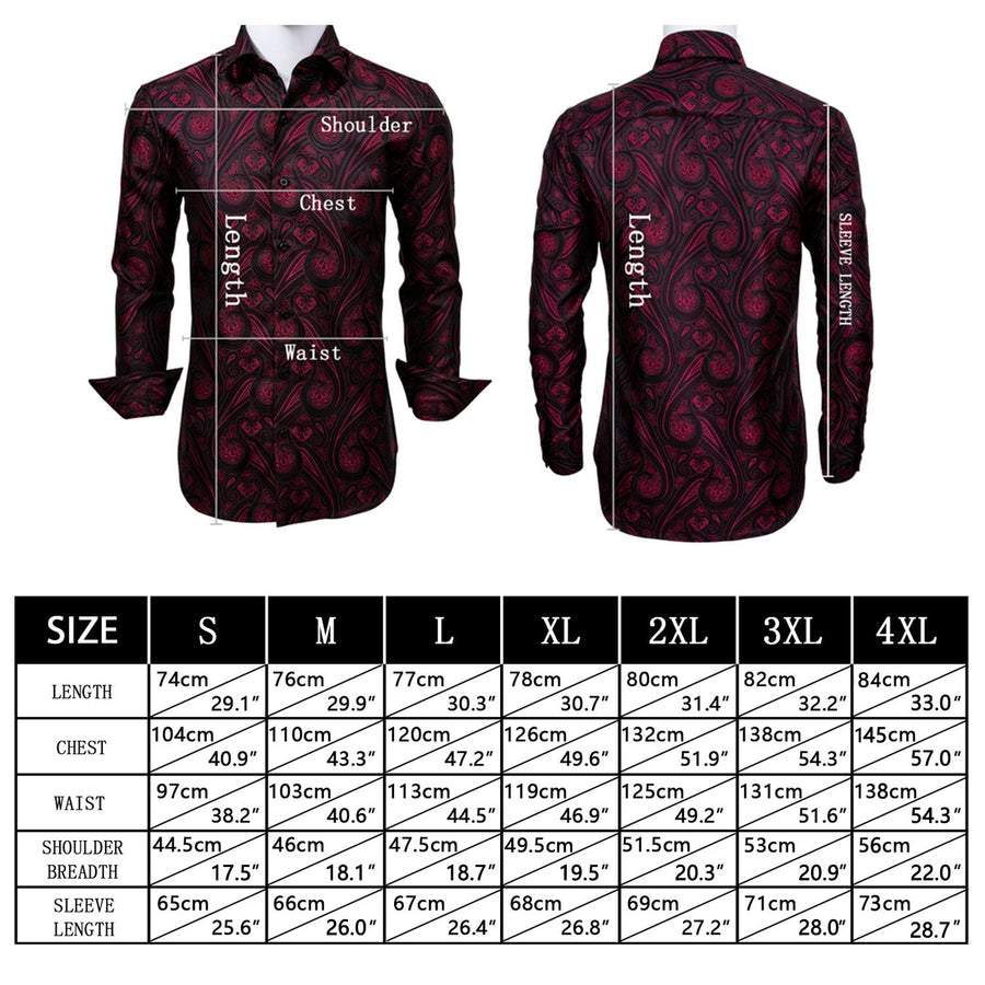 White Dress Shirt with Red & White Plaid Accent Trim shirt - Sophisticated Gentlemen