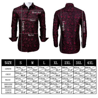 White Dress Shirt with Red & White Plaid Accent Trim shirt - Sophisticated Gentlemen