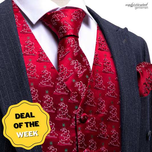 Christmas Trees Vest Set