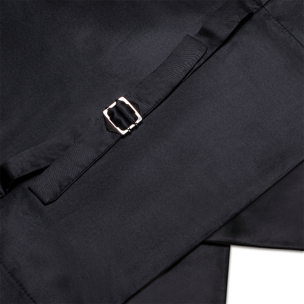 Red Sparkling Rhinestone Vest & Bow Tie Set