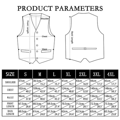 Emerald Green Solid Jacquard Silk Vest Set vest set    - Sophisticated Gentlemen