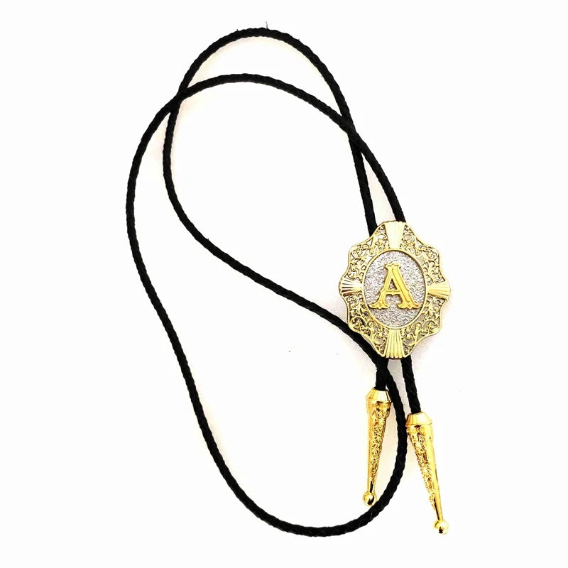 Initial Bolo Tie Home    - Sophisticated Gentlemen