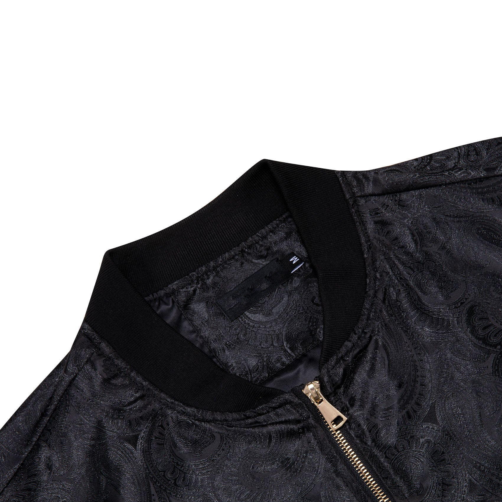Black Paisley Bomber Jacket – Sophisticated Gentlemen