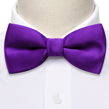 Hyacinth Solid Kids Bow Tie Set bow ties    - Sophisticated Gentlemen