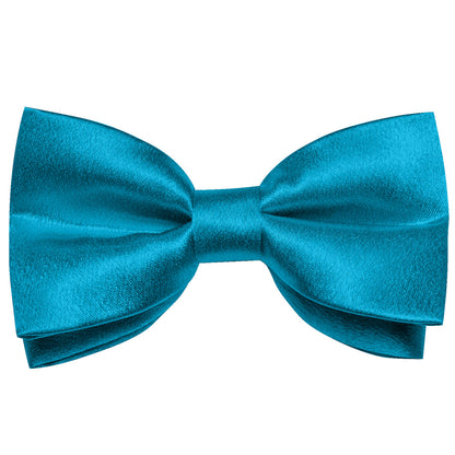 Royal Blue Solid Silk Bowtie & Vest Set vest set - Sophisticated Gentlemen