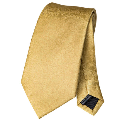 History Of Gold Tie, Pocket Square and Cufflinks tie sets - Sophisticated Gentlemen