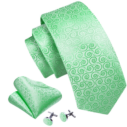 Turquoise Polka Dot Silk Tie Set tie sets    - Sophisticated Gentlemen