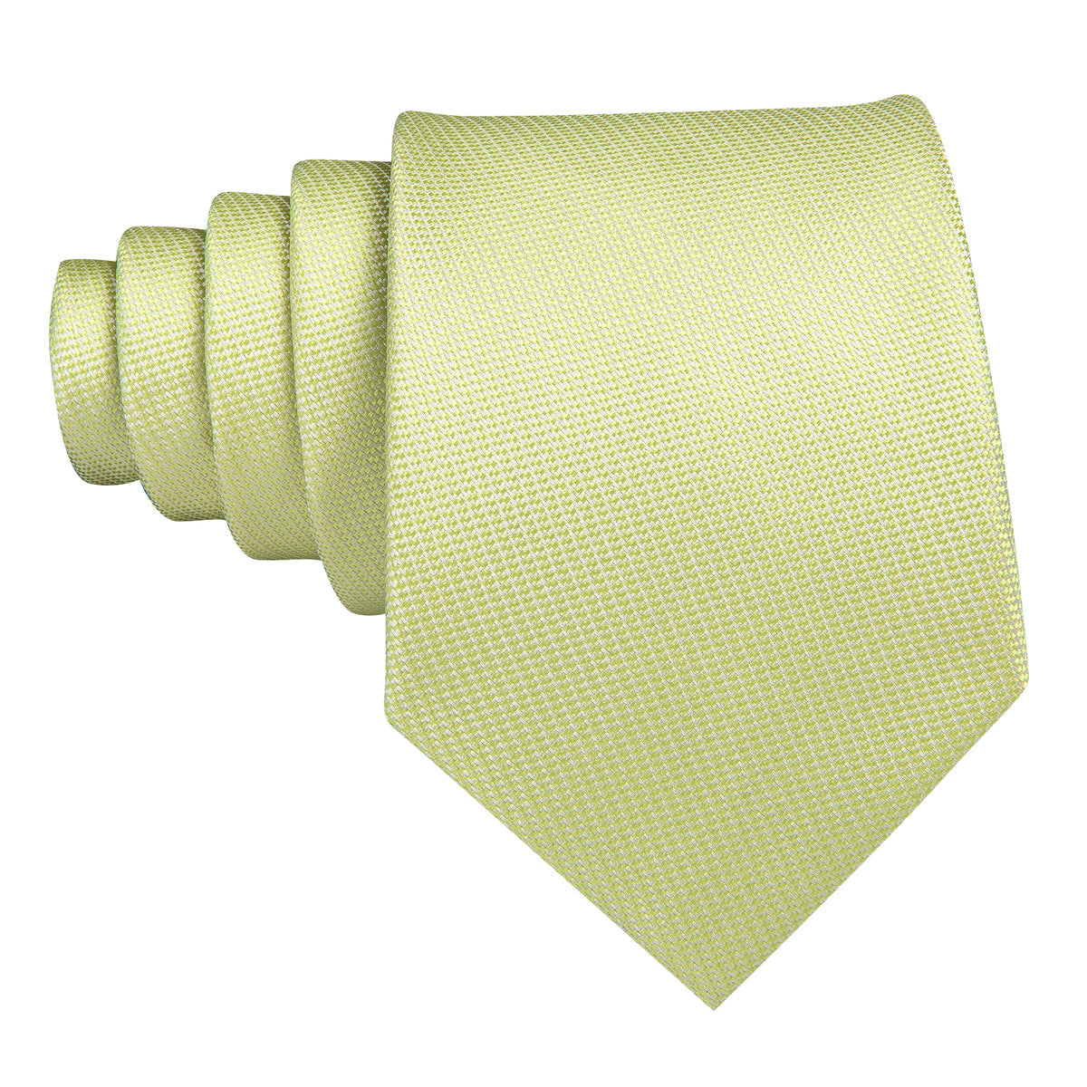 Mist Green Solid Silk Tie, Pocket Square and Cufflinks Set tie sets    - Sophisticated Gentlemen