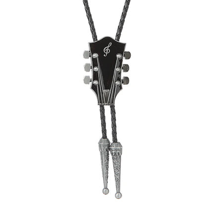 Fashion Guitar Bolo Tie with Musical Flair bolo tie    - Sophisticated Gentlemen