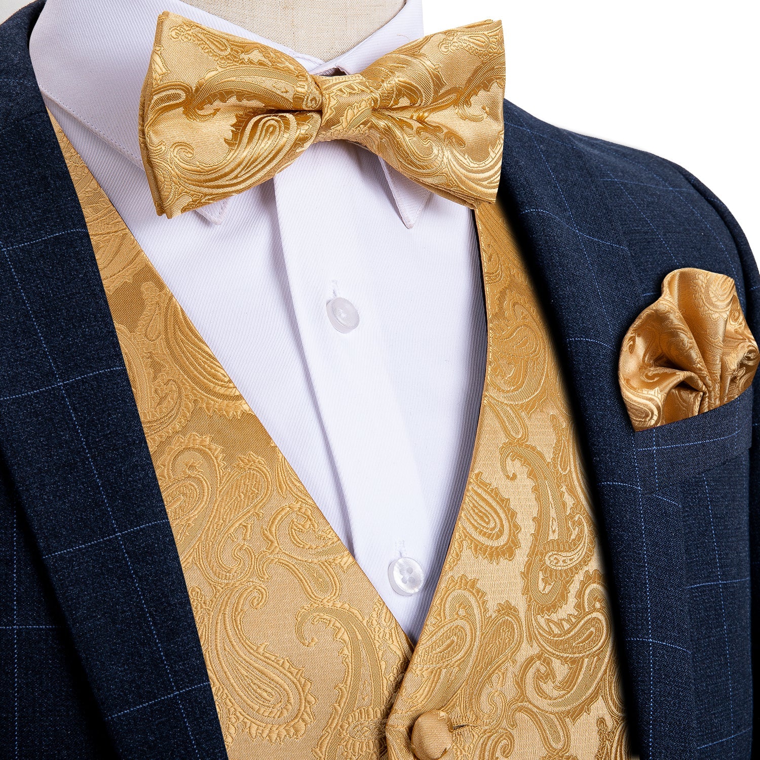 Golden Sands Vest Set vest S (Chest 41)   - Sophisticated Gentlemen