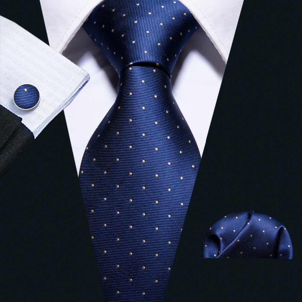 The Cyrenes Tie, Pocket Square and Cufflinks tie sets - Sophisticated Gentlemen