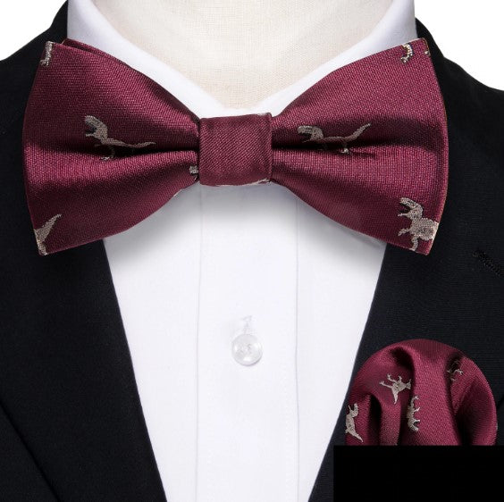 Children's Dinosaurs Bow Tie Set Bow Tie Sets    - Sophisticated Gentlemen