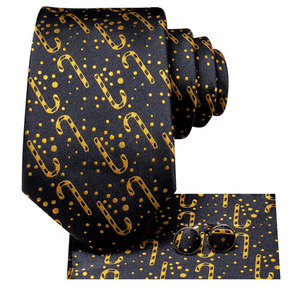 Golden Candy Cane Tie Set tie sets    - Sophisticated Gentlemen