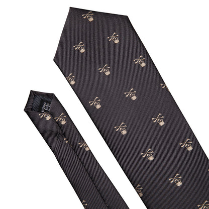 Skulls Premium Tie Set tie sets    - Sophisticated Gentlemen