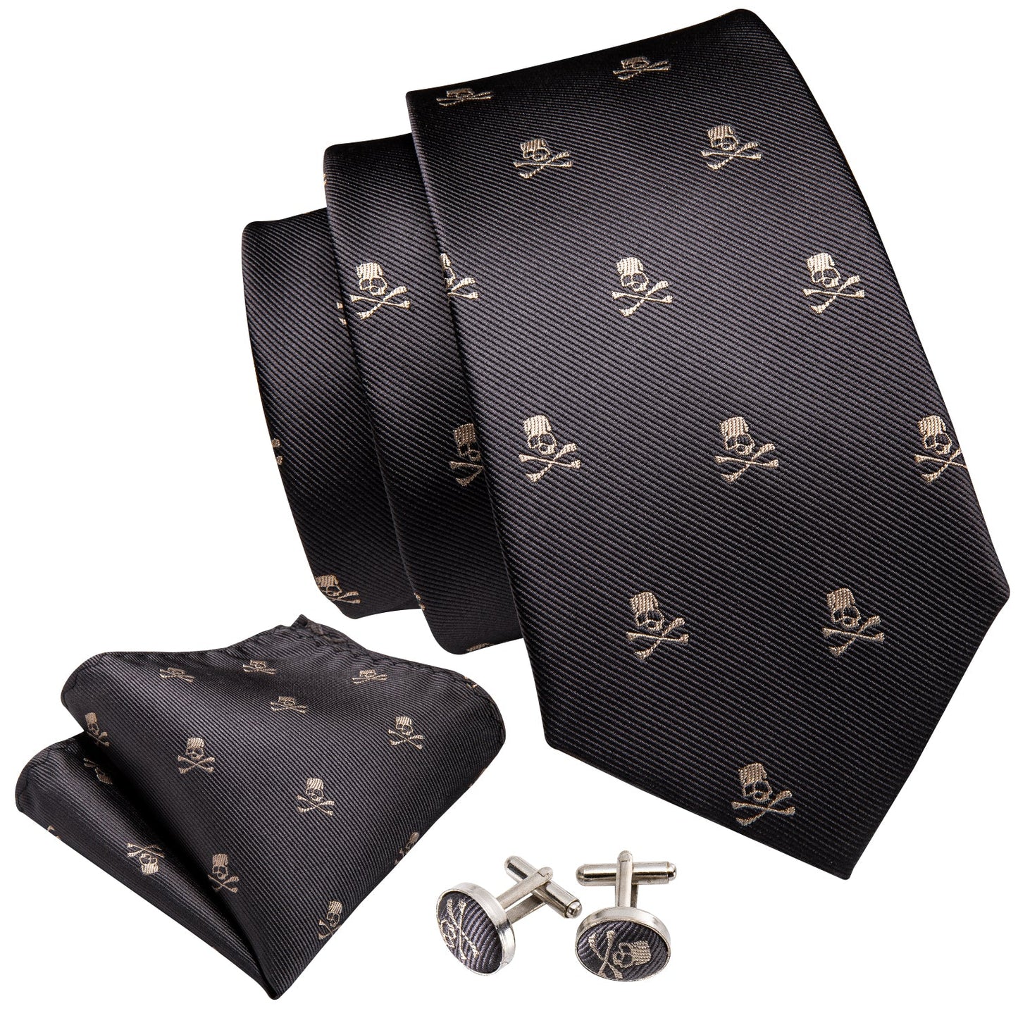 Skulls Premium Tie Set tie sets    - Sophisticated Gentlemen