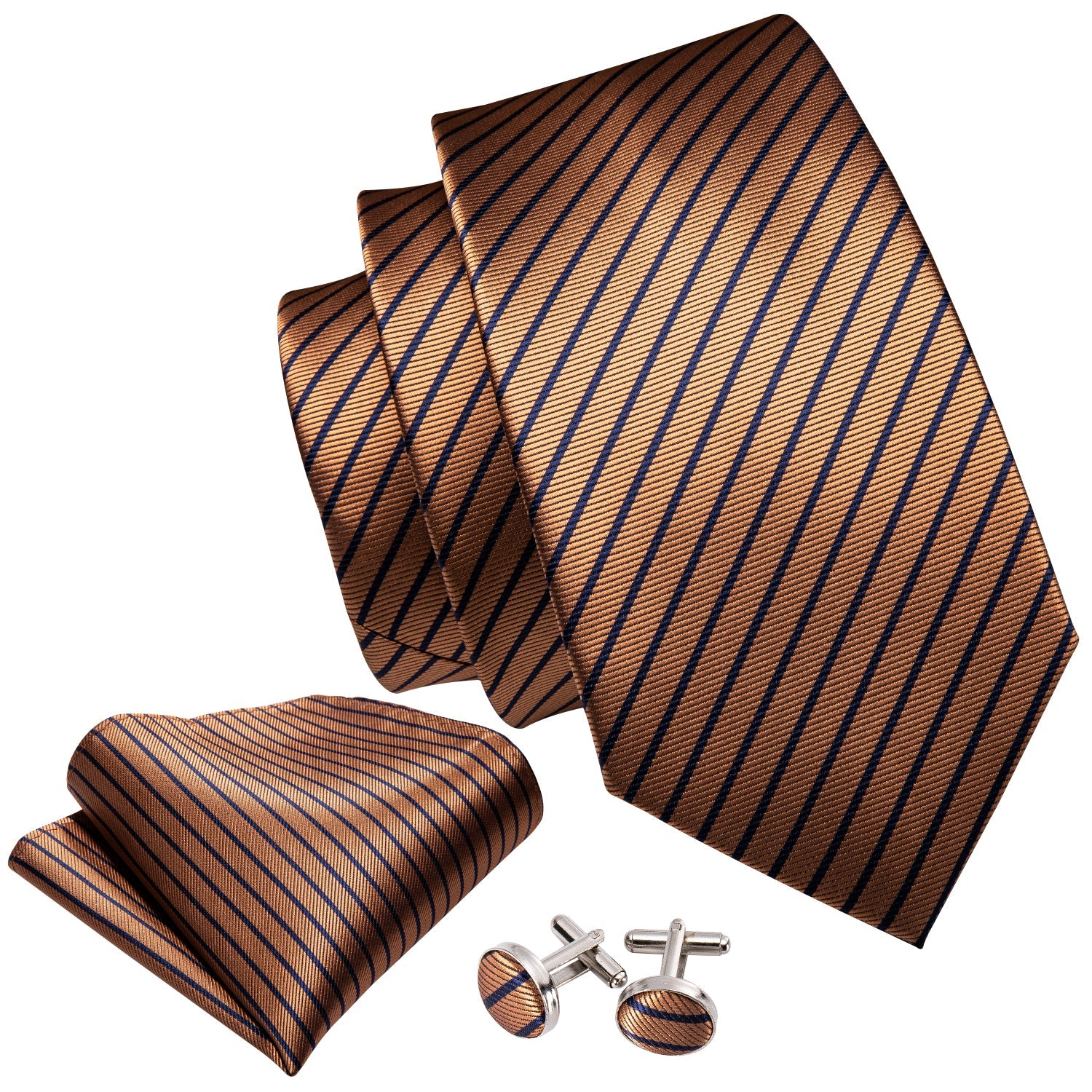 Patina Gold Premium Tie Set tie sets    - Sophisticated Gentlemen