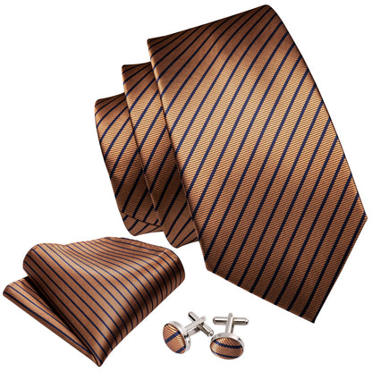 Patina Gold Premium Tie Set tie sets    - Sophisticated Gentlemen