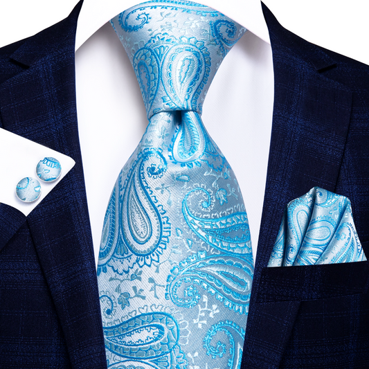 It's a Boy Tie, Pocket Square and Cufflinks tie sets    - Sophisticated Gentlemen