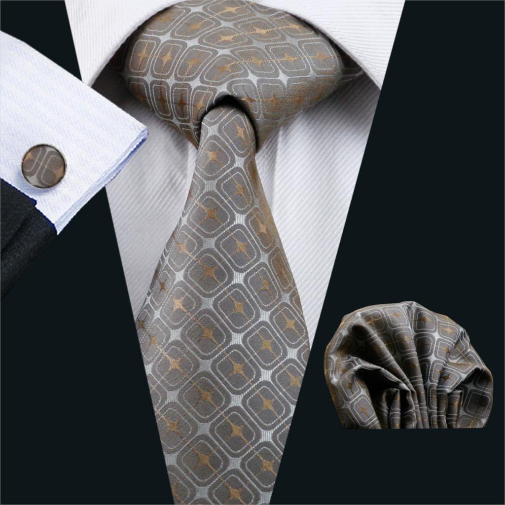 Morrocan Stars Tie, Pocket Square and Cufflinks – Sophisticated Gentlemen