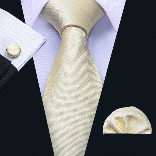 Milky Way Tie, Pocket Square and Cufflinks tie sets    - Sophisticated Gentlemen