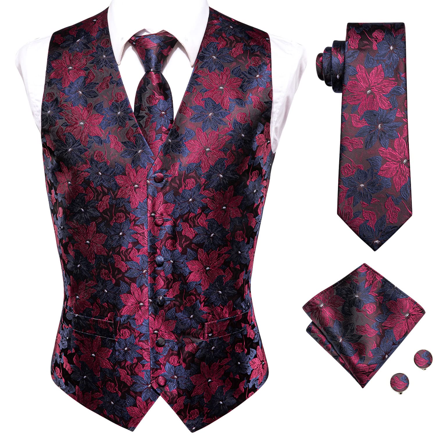 Herbarium Vest Set vest set S (Chest 41)   - Sophisticated Gentlemen