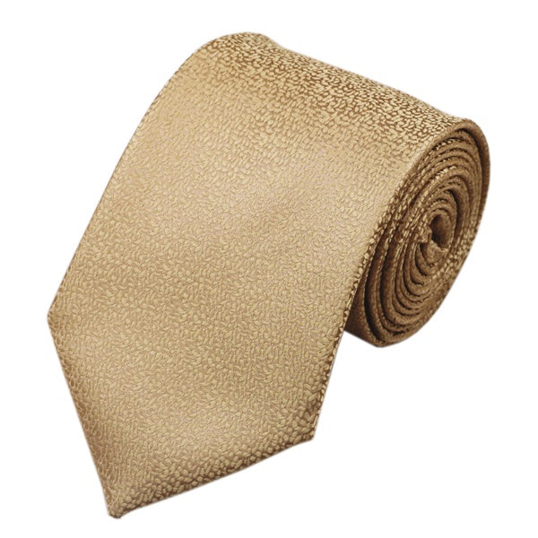 Tie, Pocket Square and Cufflinks In Gold Tie sets    - Sophisticated Gentlemen