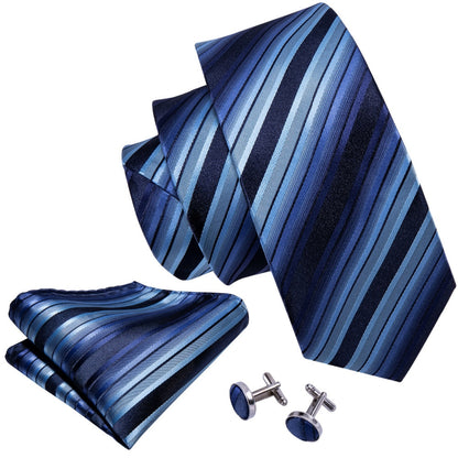 Happiness Tie, Pocket Square and Cufflinks tie sets    - Sophisticated Gentlemen