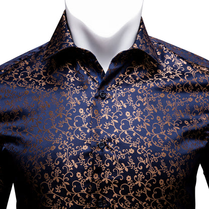 The Stallion Floral Dress Shirt shirt    - Sophisticated Gentlemen