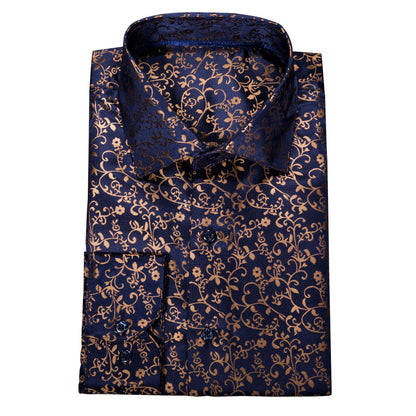 The Stallion Floral Dress Shirt shirt    - Sophisticated Gentlemen