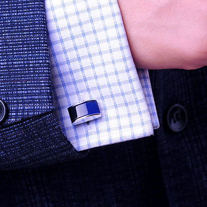 Midnight Blue Cufflinks cufflink    - Sophisticated Gentlemen