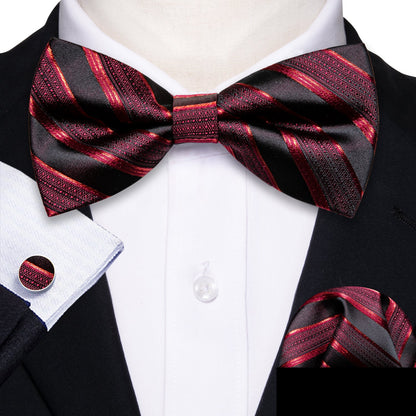 Bloody Stripes Bow Tie bow ties    - Sophisticated Gentlemen