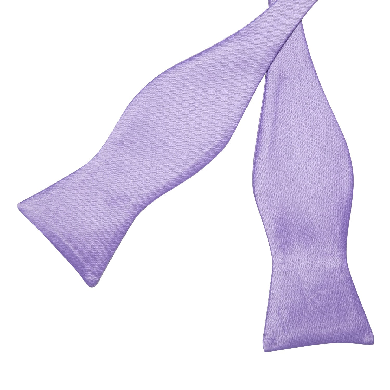 Solid Purple Silk Bow Tie bow tie    - Sophisticated Gentlemen
