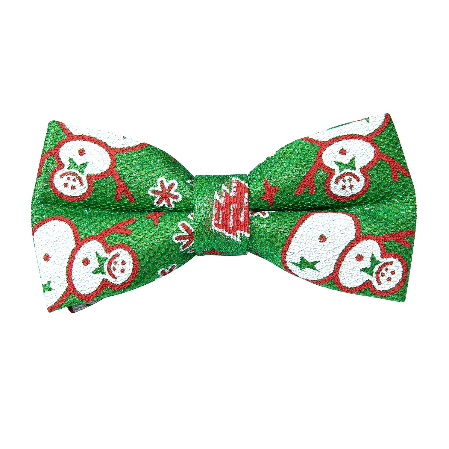 Cheerful Snowman Holiday Jacquard Vest Set vest set - Sophisticated Gentlemen