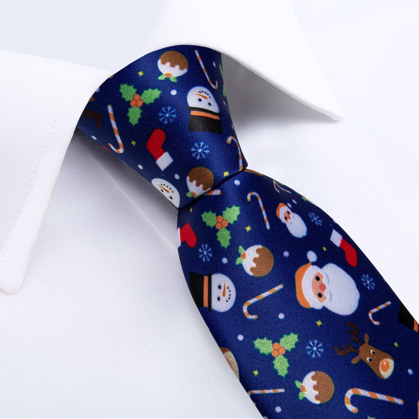 Christmas Decorations Tie Set In Blue tie sets    - Sophisticated Gentlemen