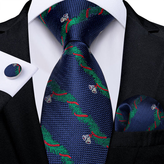 Christmas Garland Tie Set tie sets - Sophisticated Gentlemen