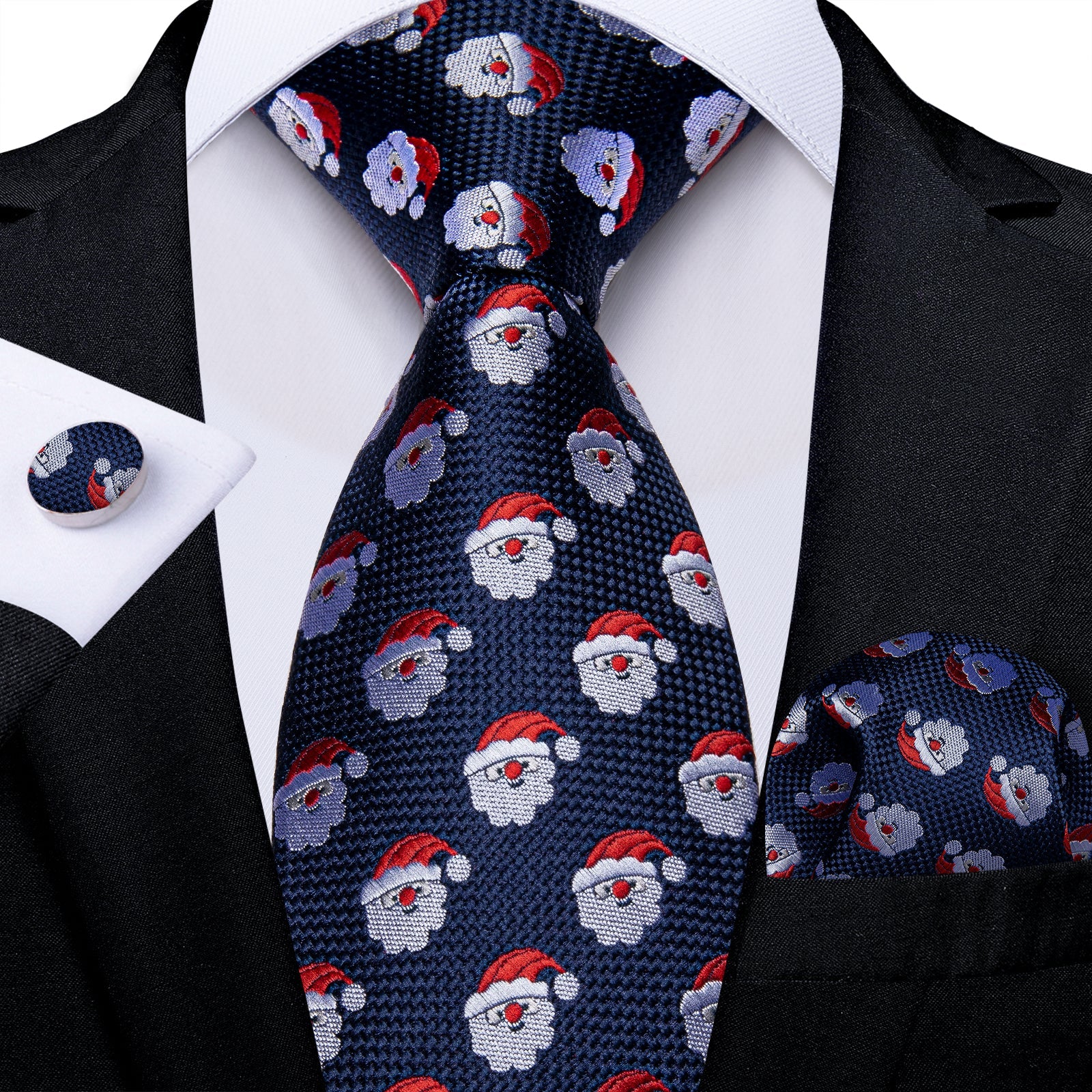 Smiling Santa Tie Set tie sets - Sophisticated Gentlemen