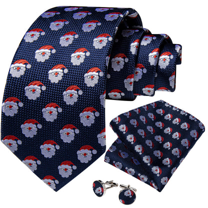 Smiling Santa Tie Set tie sets    - Sophisticated Gentlemen