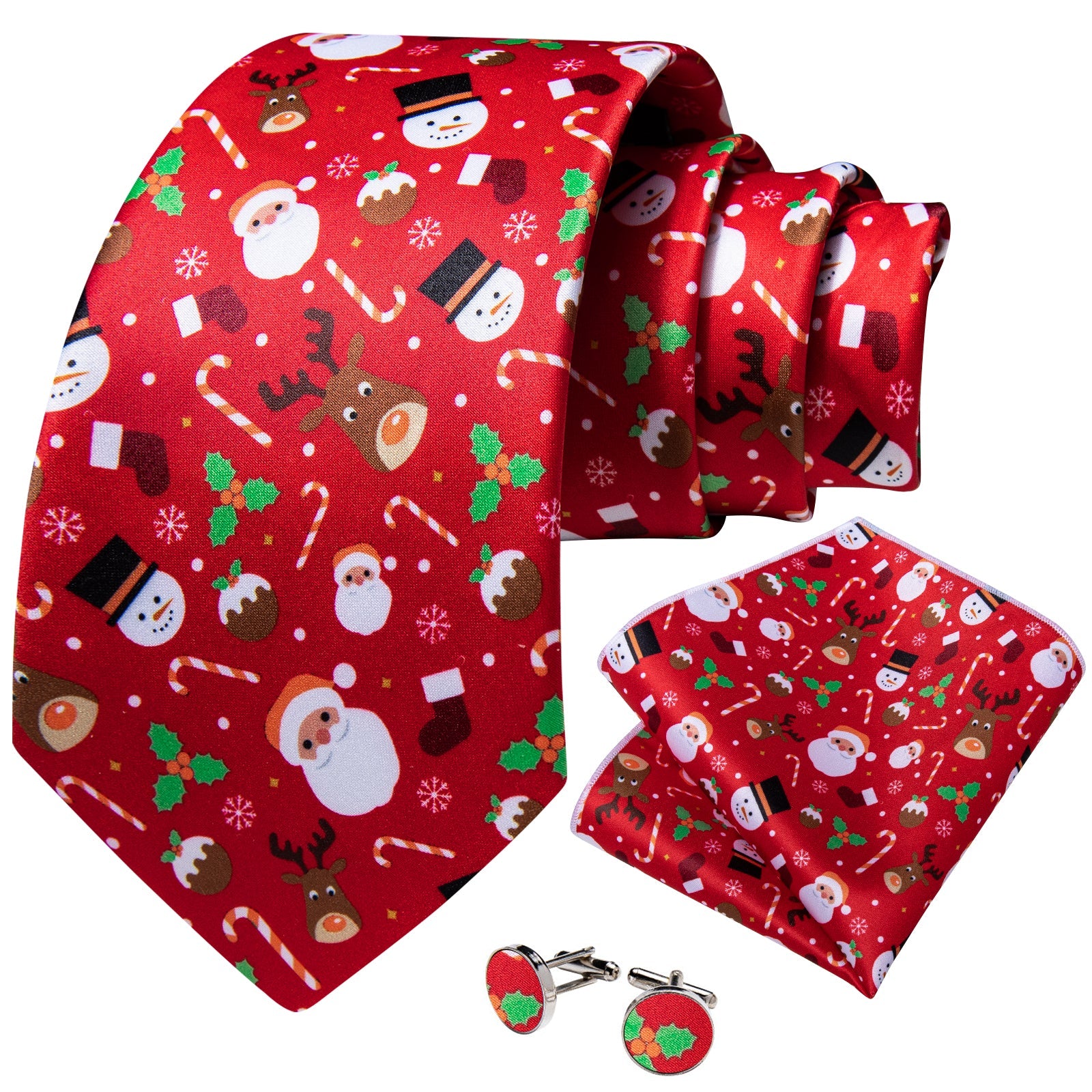 Christmas Decorations Tie Set tie sets    - Sophisticated Gentlemen