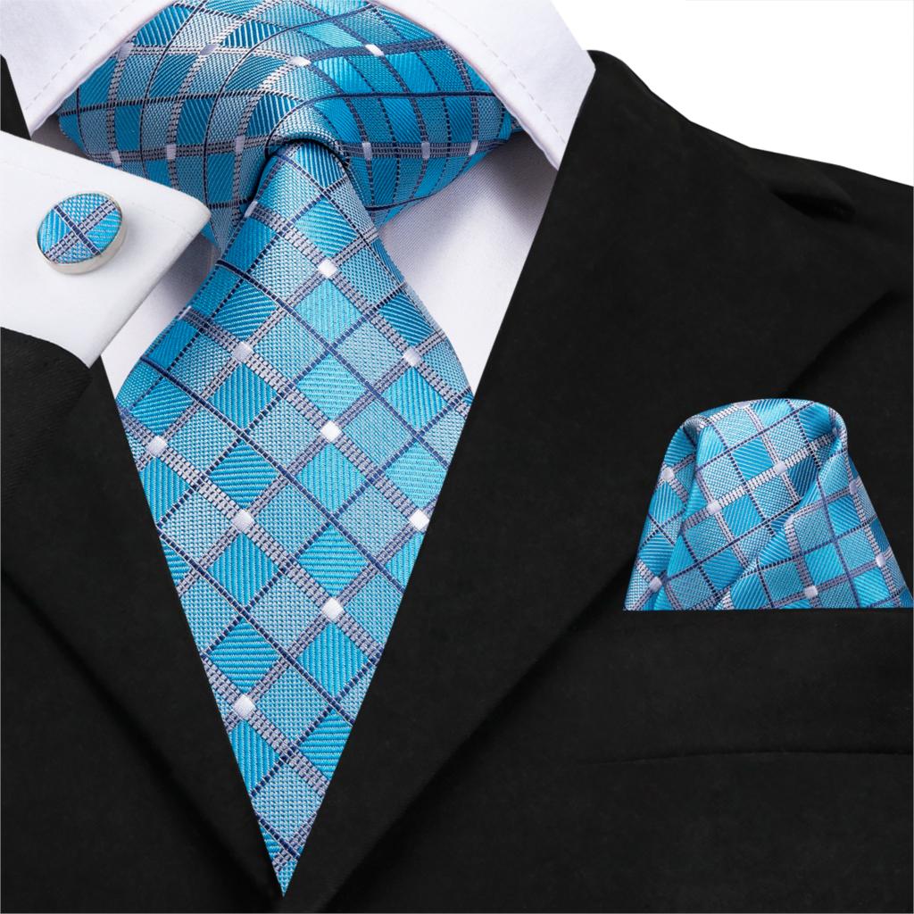Cathedral Vitrage Tie, Pocket Square and Cufflinks tie sets - Sophisticated Gentlemen